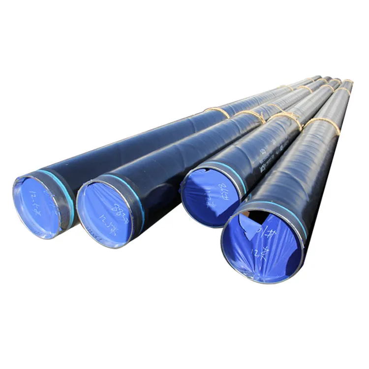 api 5l 3pe spiral welded steel pipes manufacturer anti-corrosive material coating spiral steel pipe